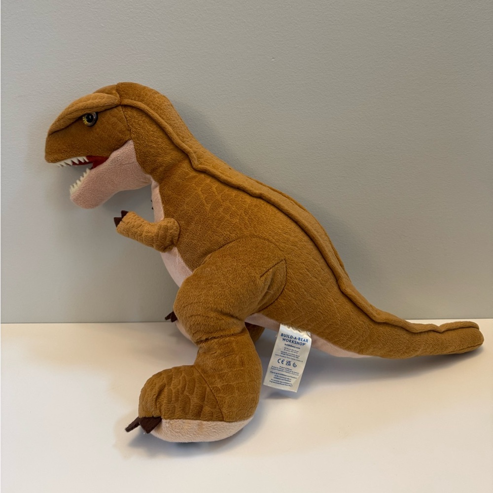 Build A Bear Workshop Jurassic World T. Rex 16” Plush Stuffed Animal